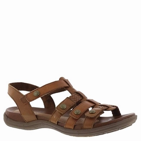 Women's Cobb Hill Rubey Tstrap Sandal In Tan Multi