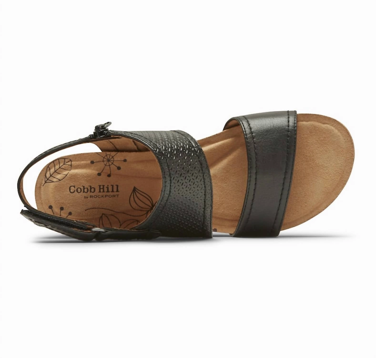 Women Shona Slingback Wedge Sandals In Black