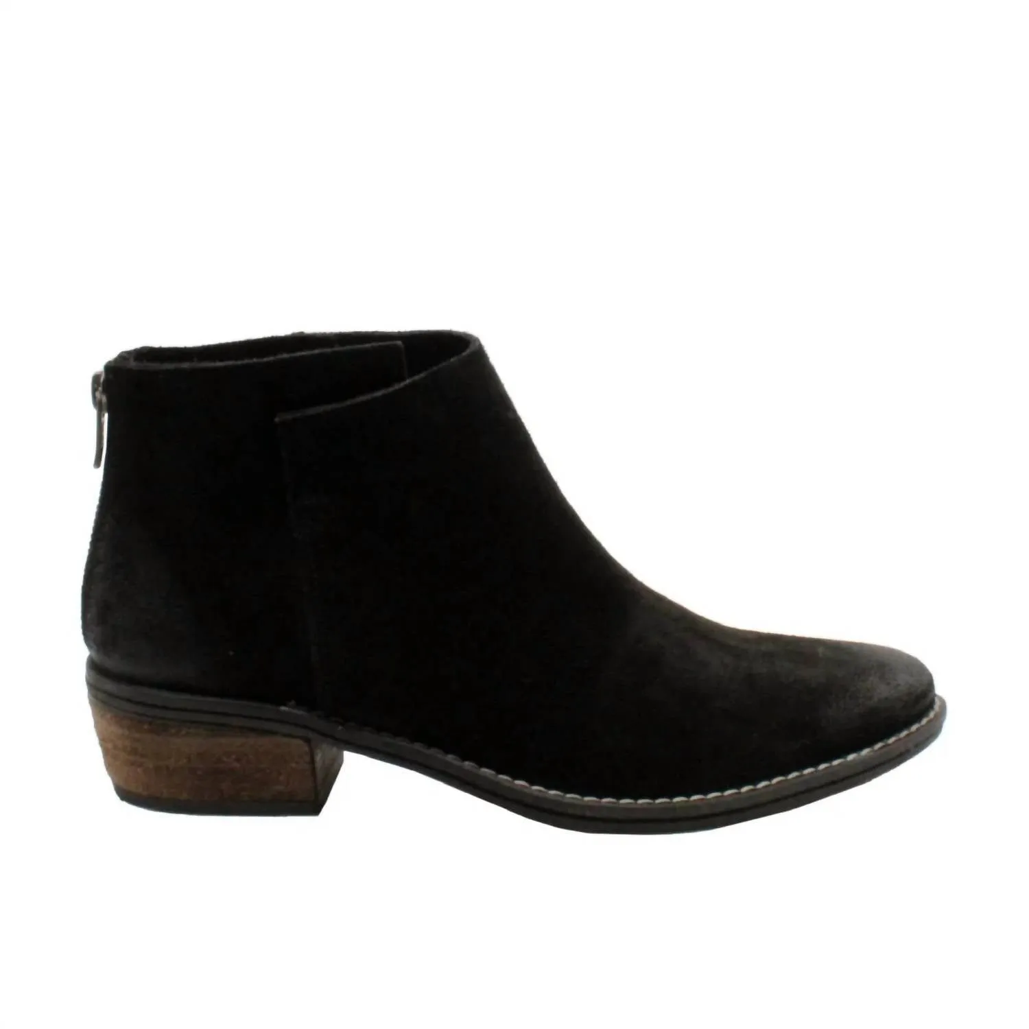 Women's Aldworth Suede Upper Bootie In Black