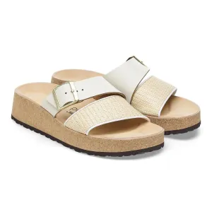 Women's Almina Sandal - Narrow In White Raffia