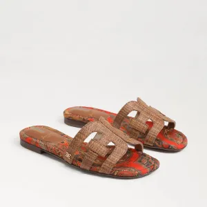 Women's Bay Slide Sandal In Cuoio Weave