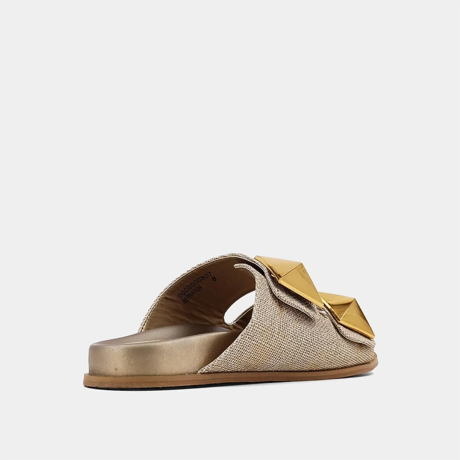 Women's Bernarda Woven Sandal In Gold