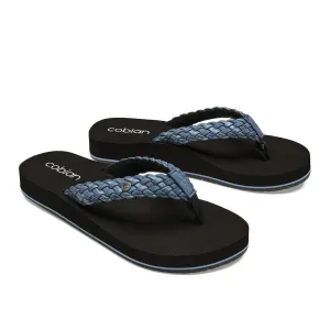 Women's Braided Bounce Sandal In Indigo