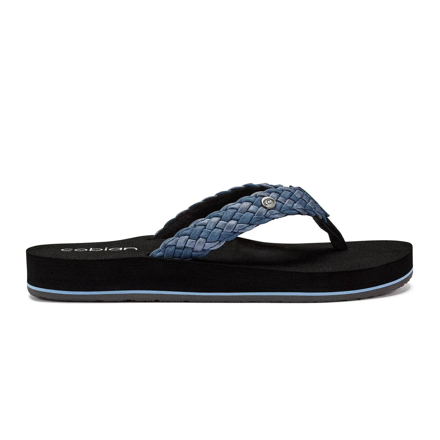 Women's Braided Bounce Sandal In Indigo
