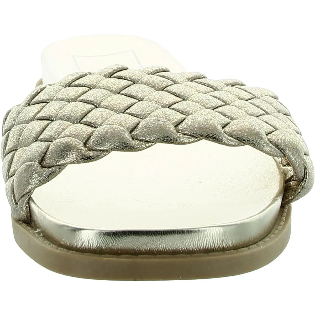 Womens Braided Manmade Pool Slides