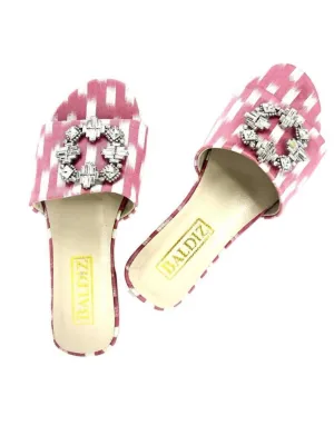 Women's Cocktail Slide Sandal In Pink