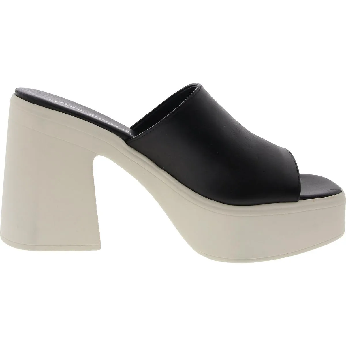 Womens Colorblock Platform Sandals