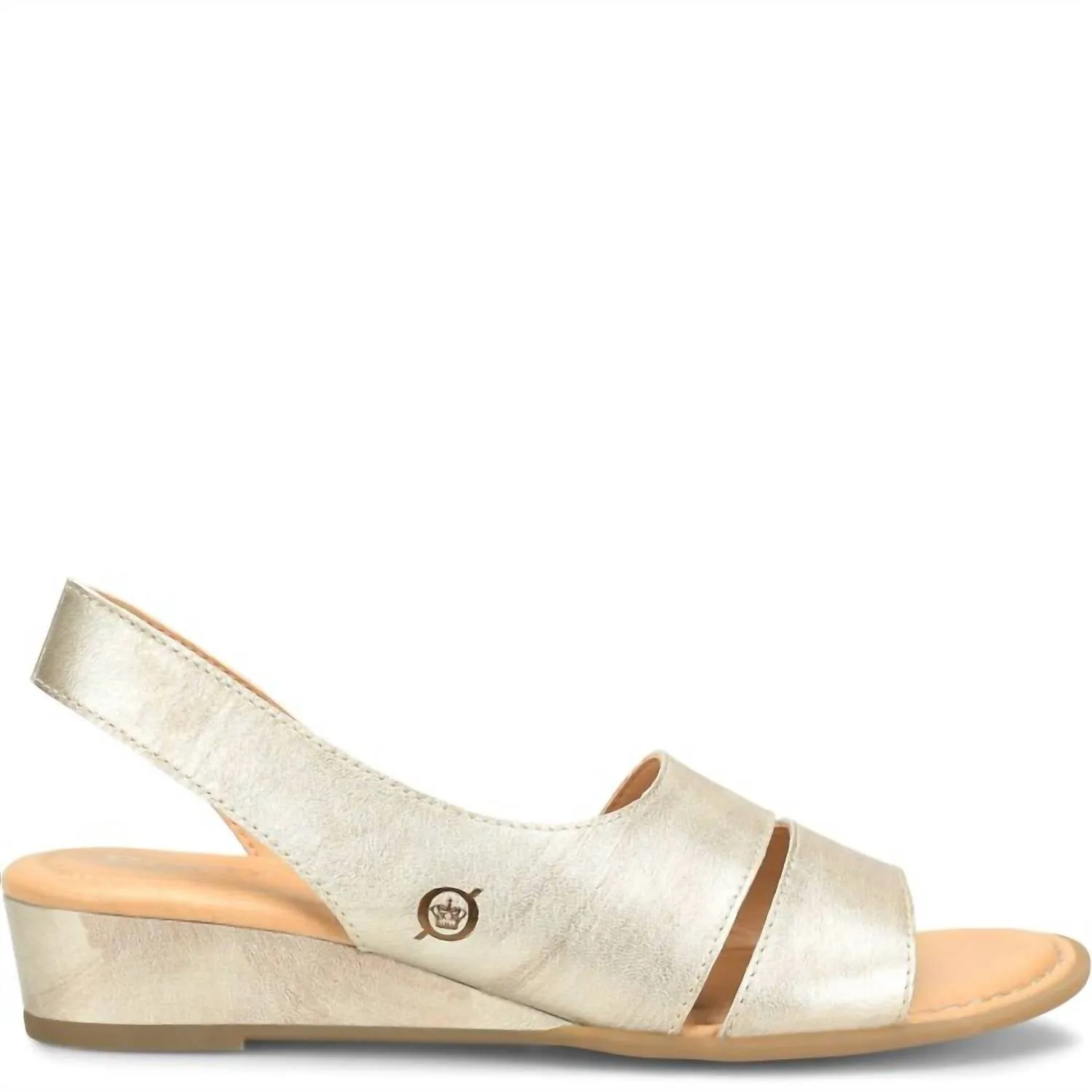 Women's Crista Sandals In Light Gold Panna Cotta