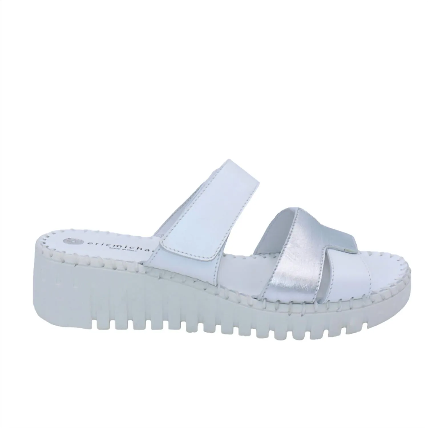 Women's Darien Sandals In White Silver
