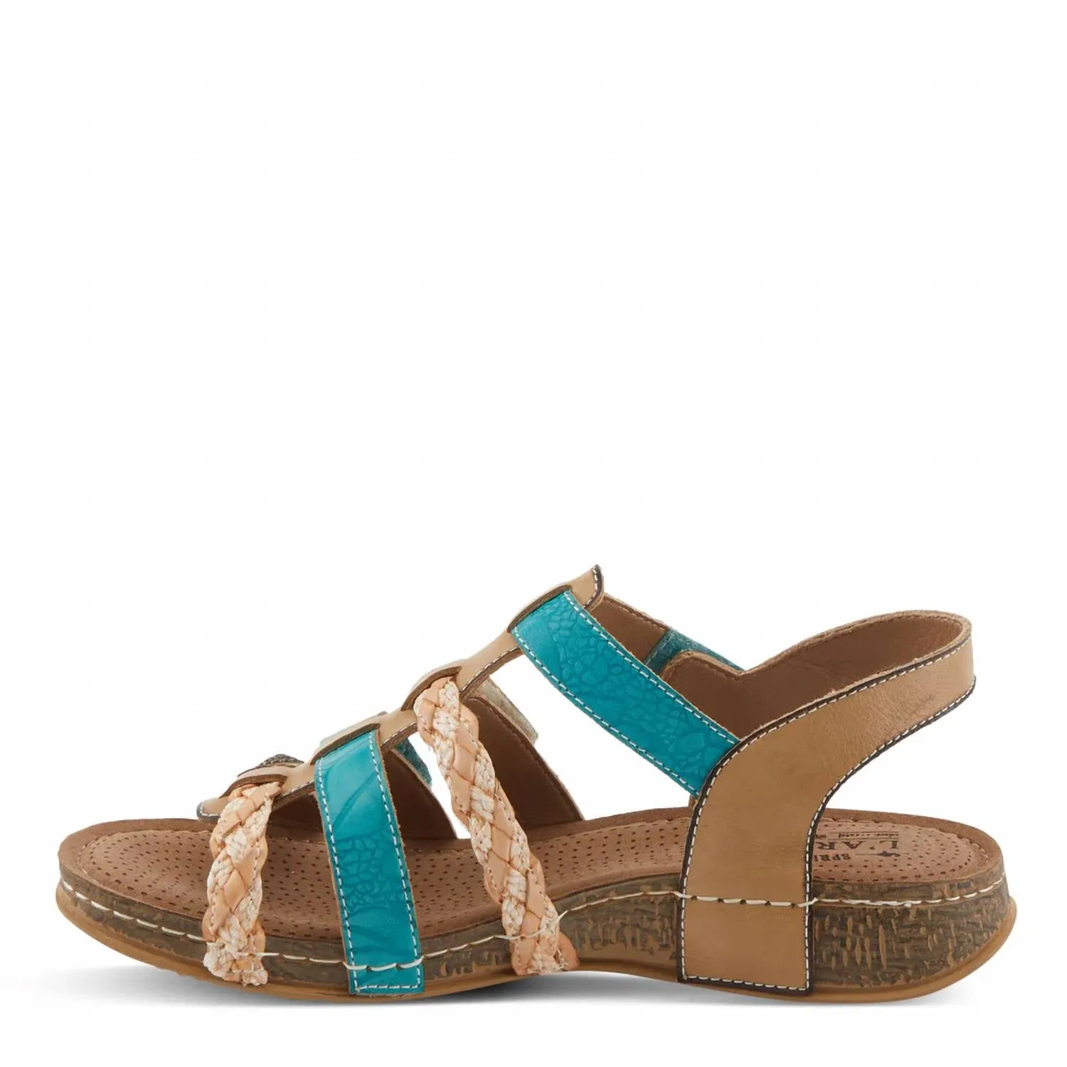 Women's Delila Sandals In Multi-Beige