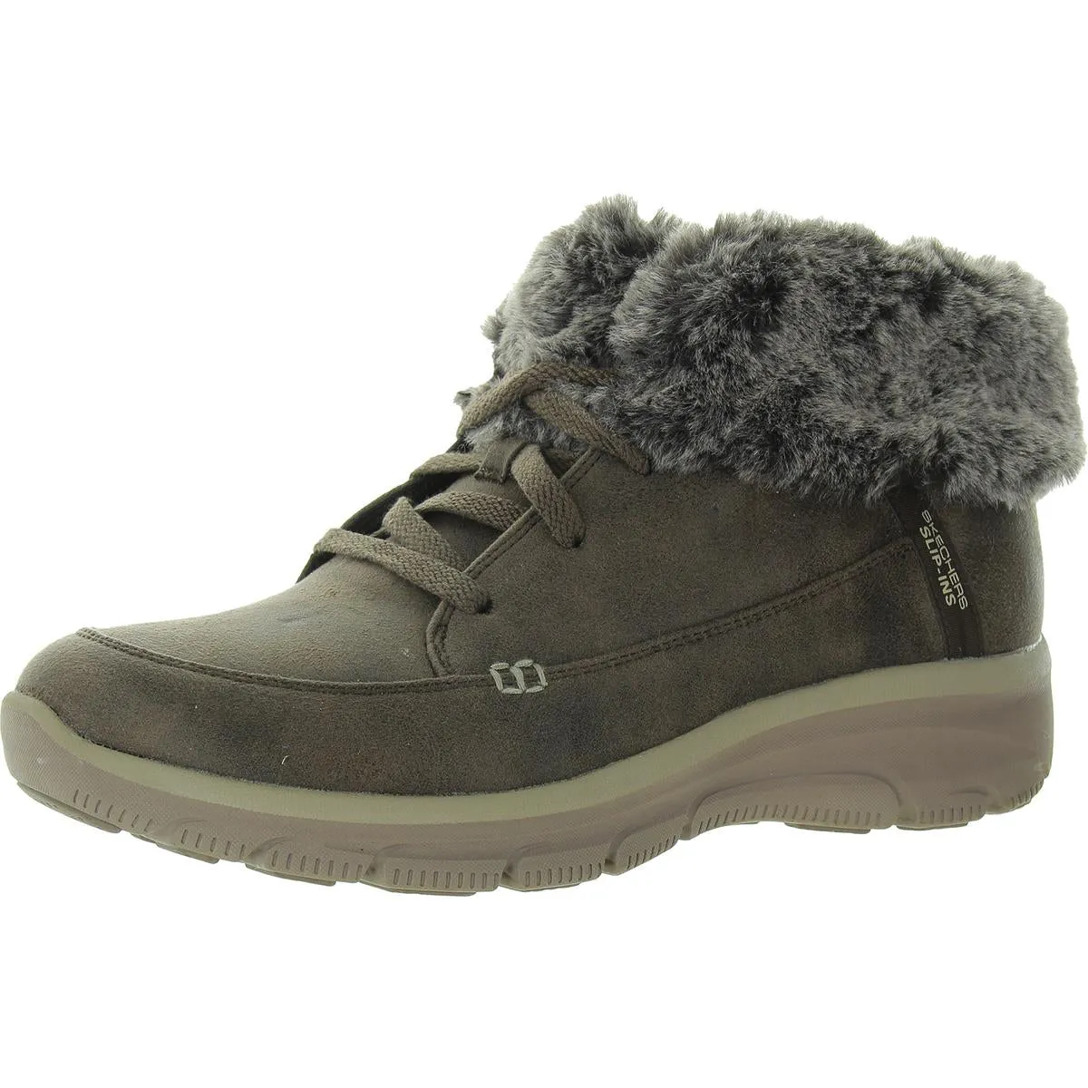 Womens Faux Fur Lined Faux Fur Winter & Snow Boots