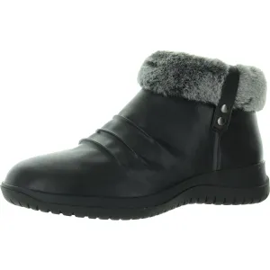 Womens Faux Fur Lined Man Made Booties