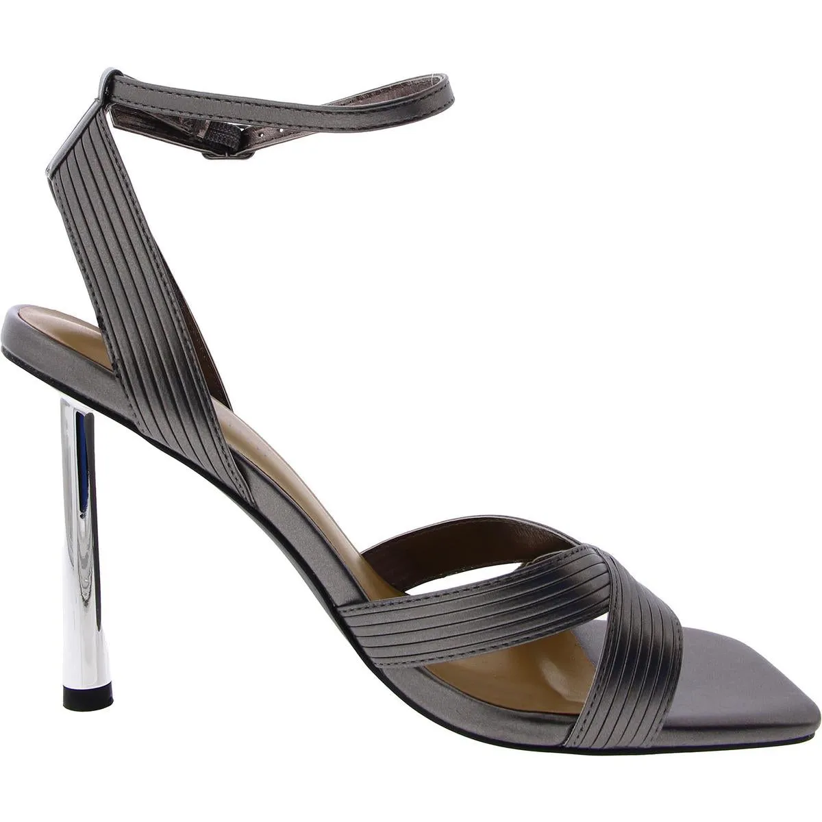Womens Faux Leather Dressy Heels