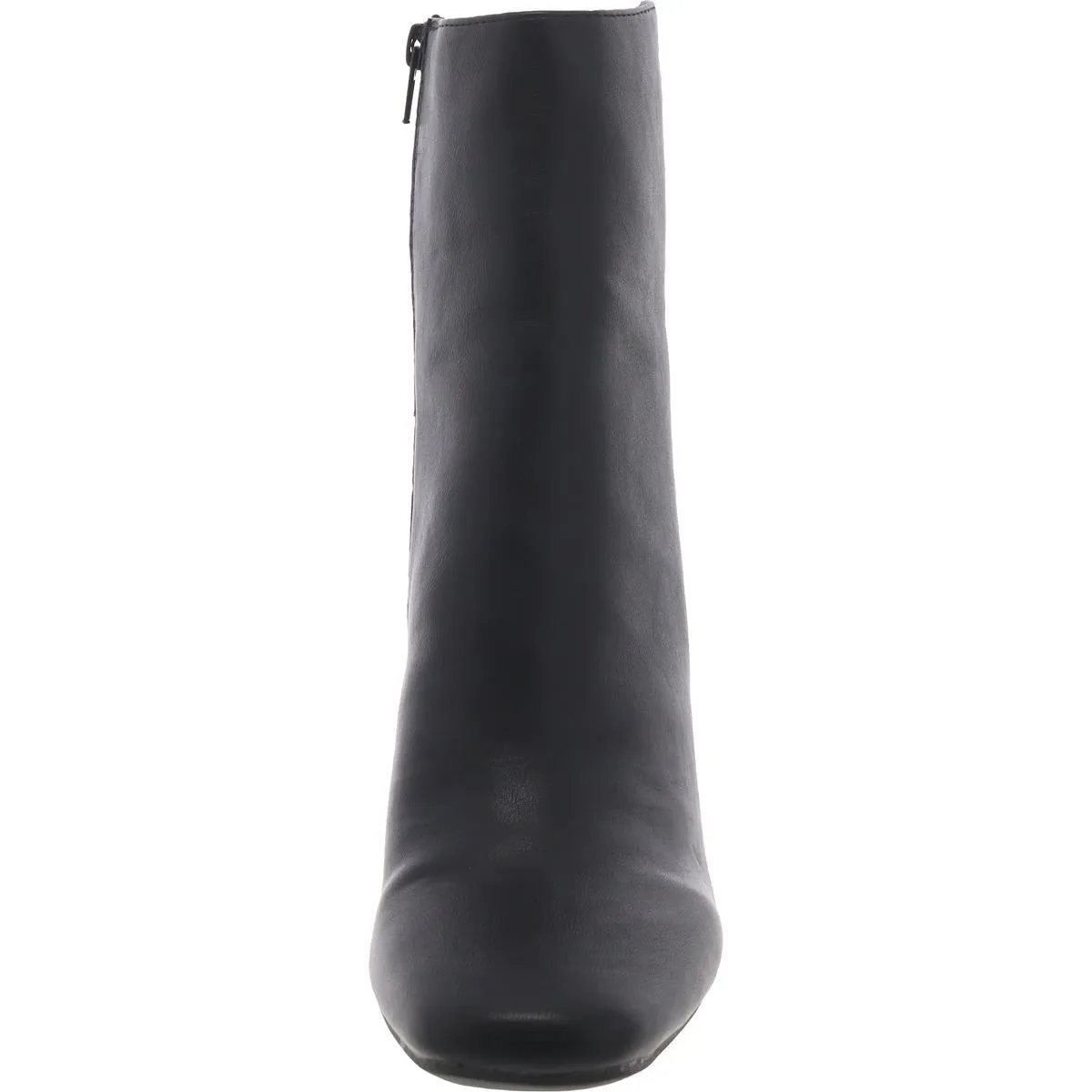 Womens Faux Leather Padded Insole Booties