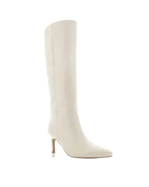 Women's Harlen Heel Boots In Bone