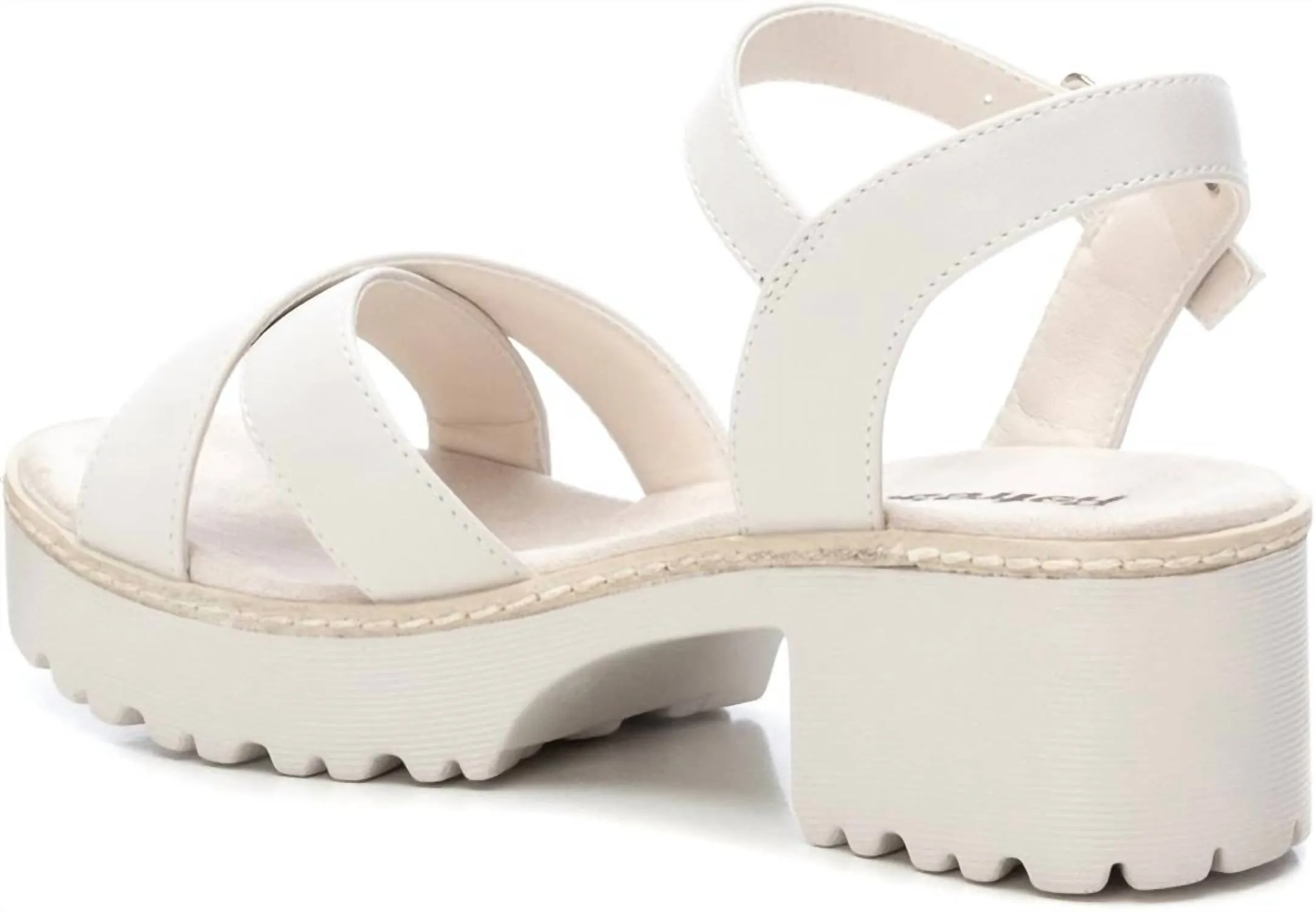 Women's Heeled Sandals In Ice