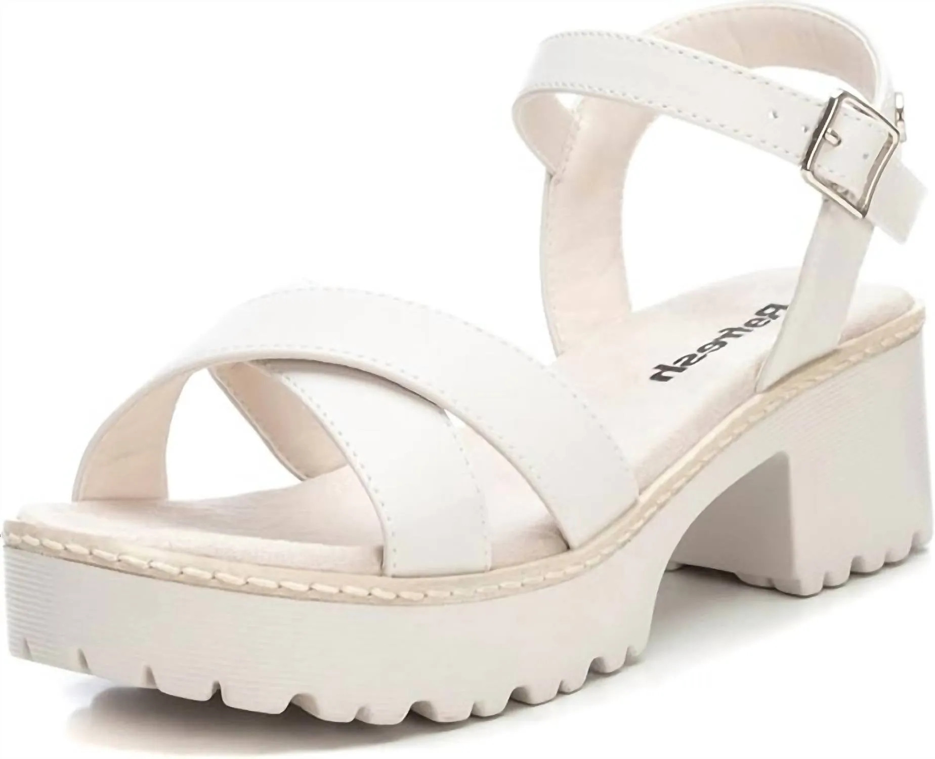 Women's Heeled Sandals In Ice