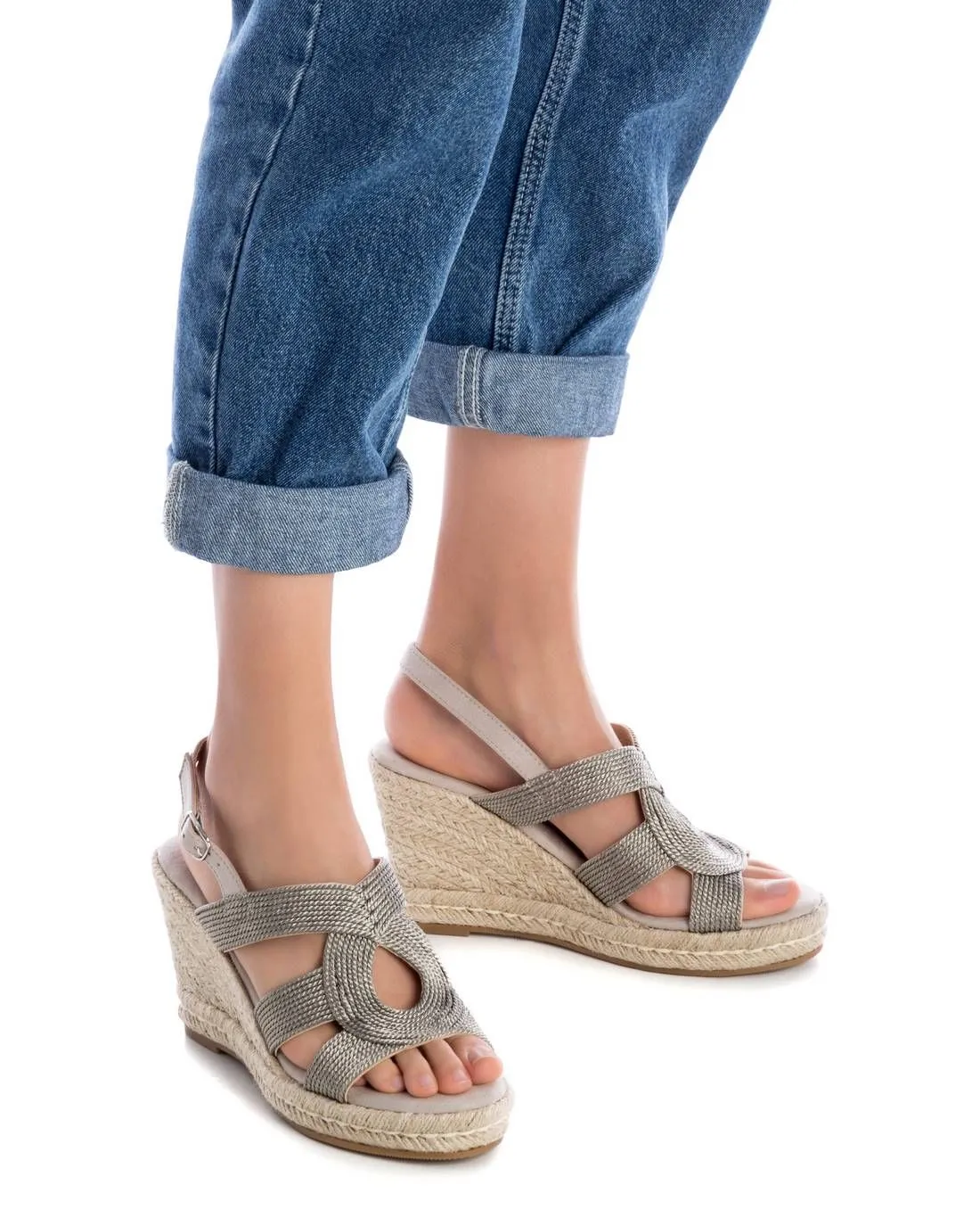 Women's Jute Wedge Sandals By XTI_