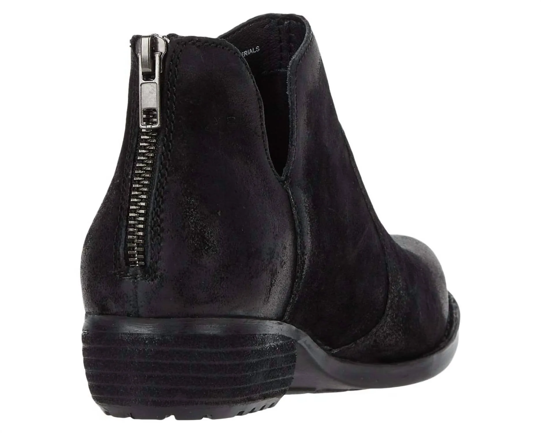 Women's Kerri Bootie In Black Distressed