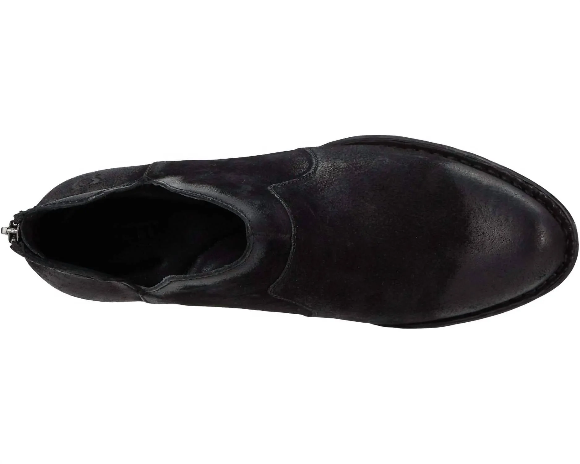 Women's Kerri Bootie In Black Distressed