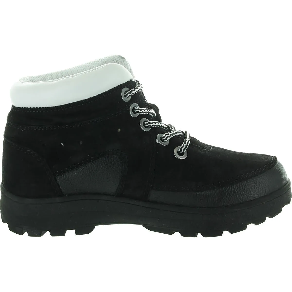 Womens Lace-Up Leather Winter & Snow Boots