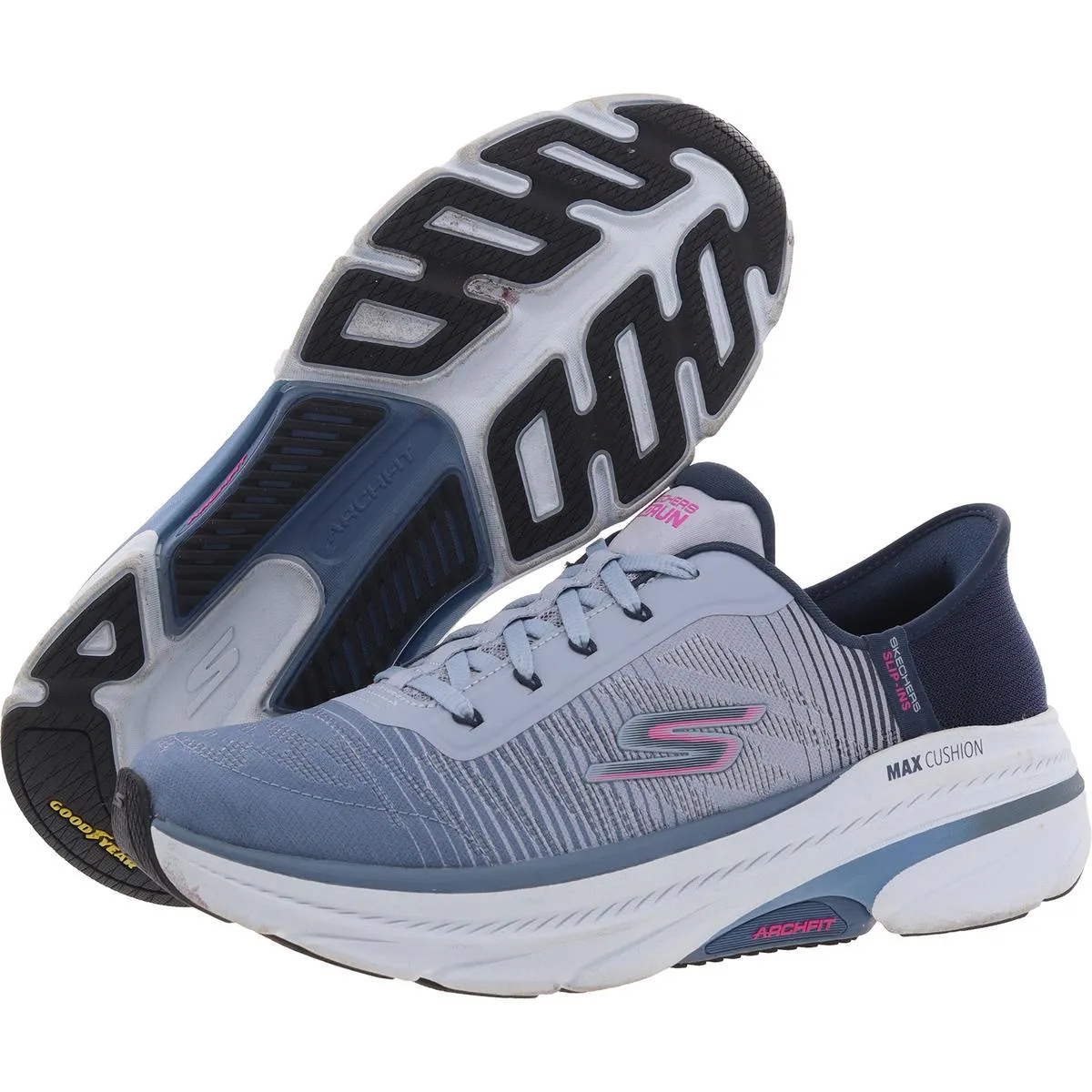 Womens Lace-Up Manmade Running & Training Shoes