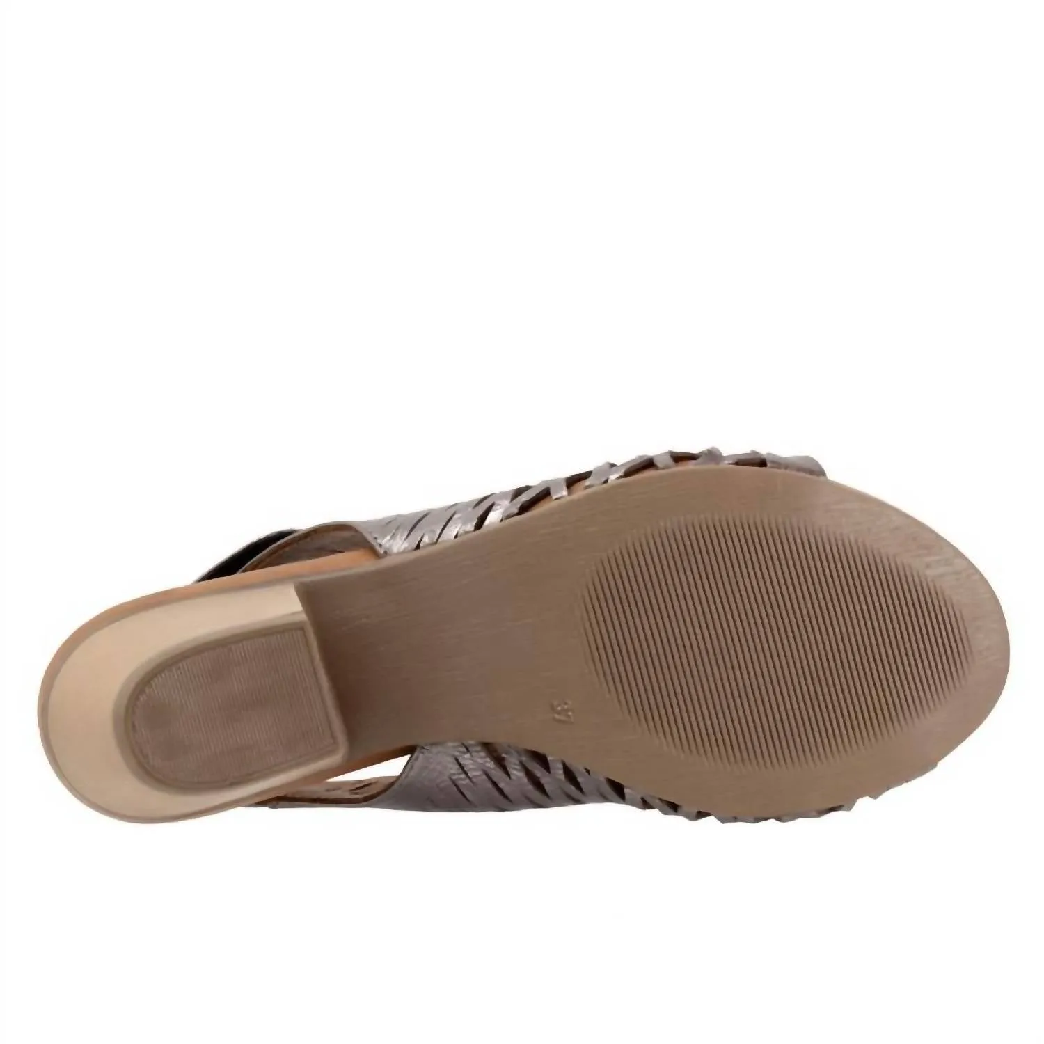 Women's Lacey Sandals In Pewter Metallic