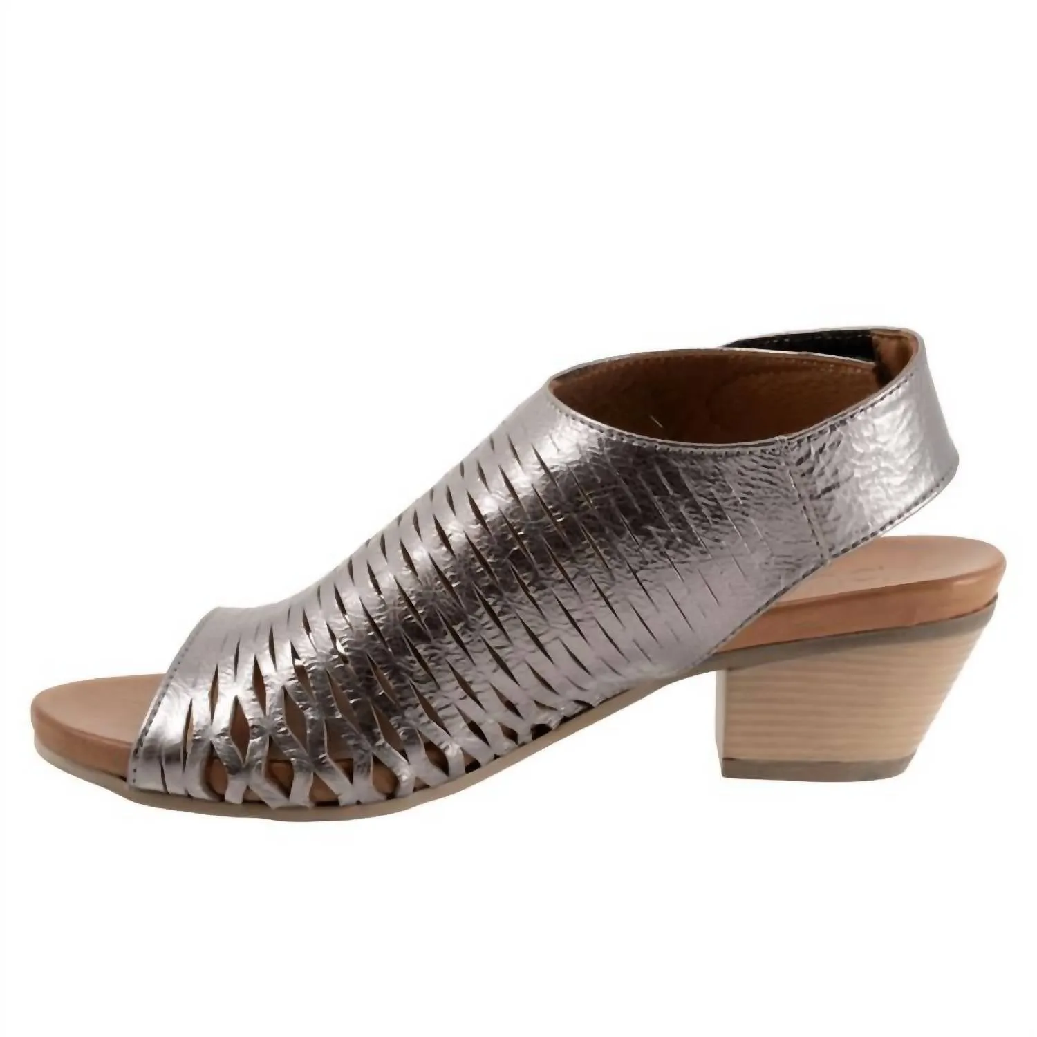 Women's Lacey Sandals In Pewter Metallic