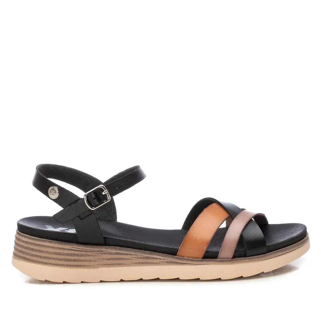 Women's Low Wedge Strappy Sandals By XTI