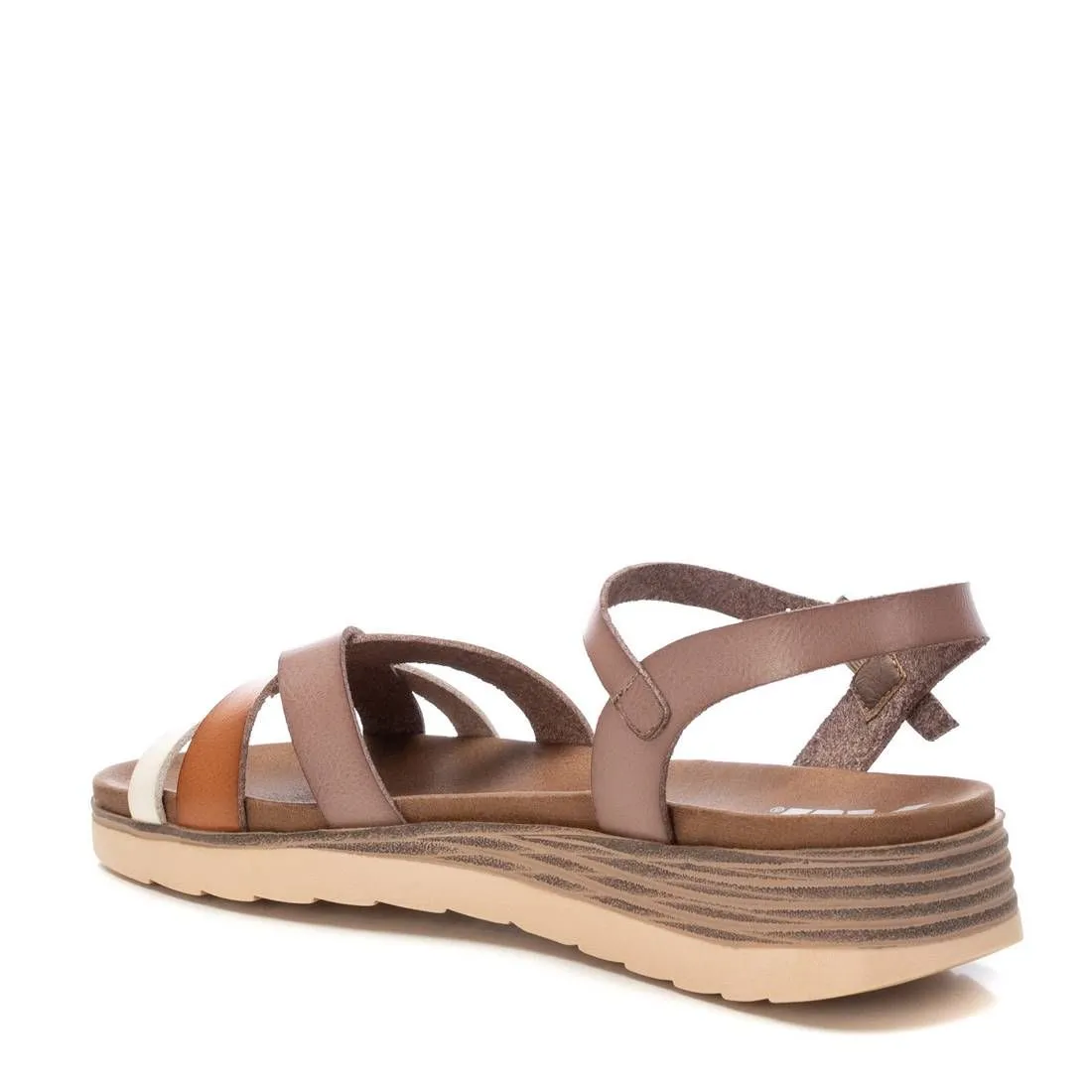 Women's Low Wedge Strappy Sandals By XTI