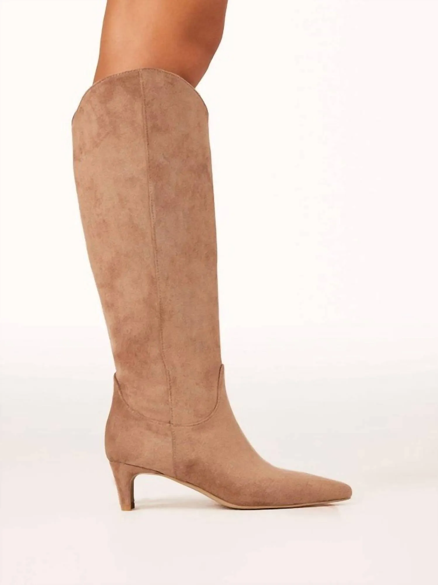 Women's Luka Boot In Russet Suede