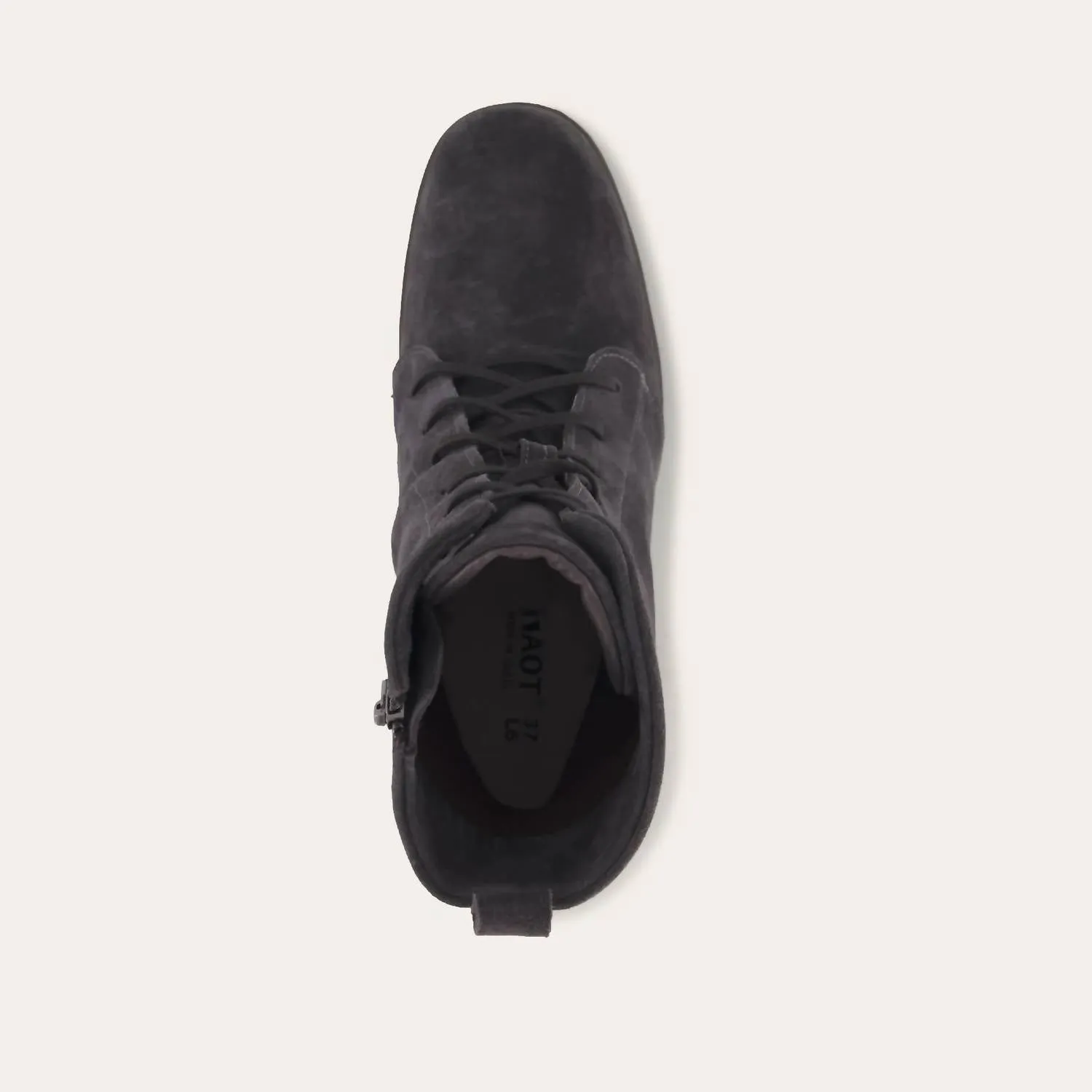 Women's Majesty Lace-Up Boot In Charcoal