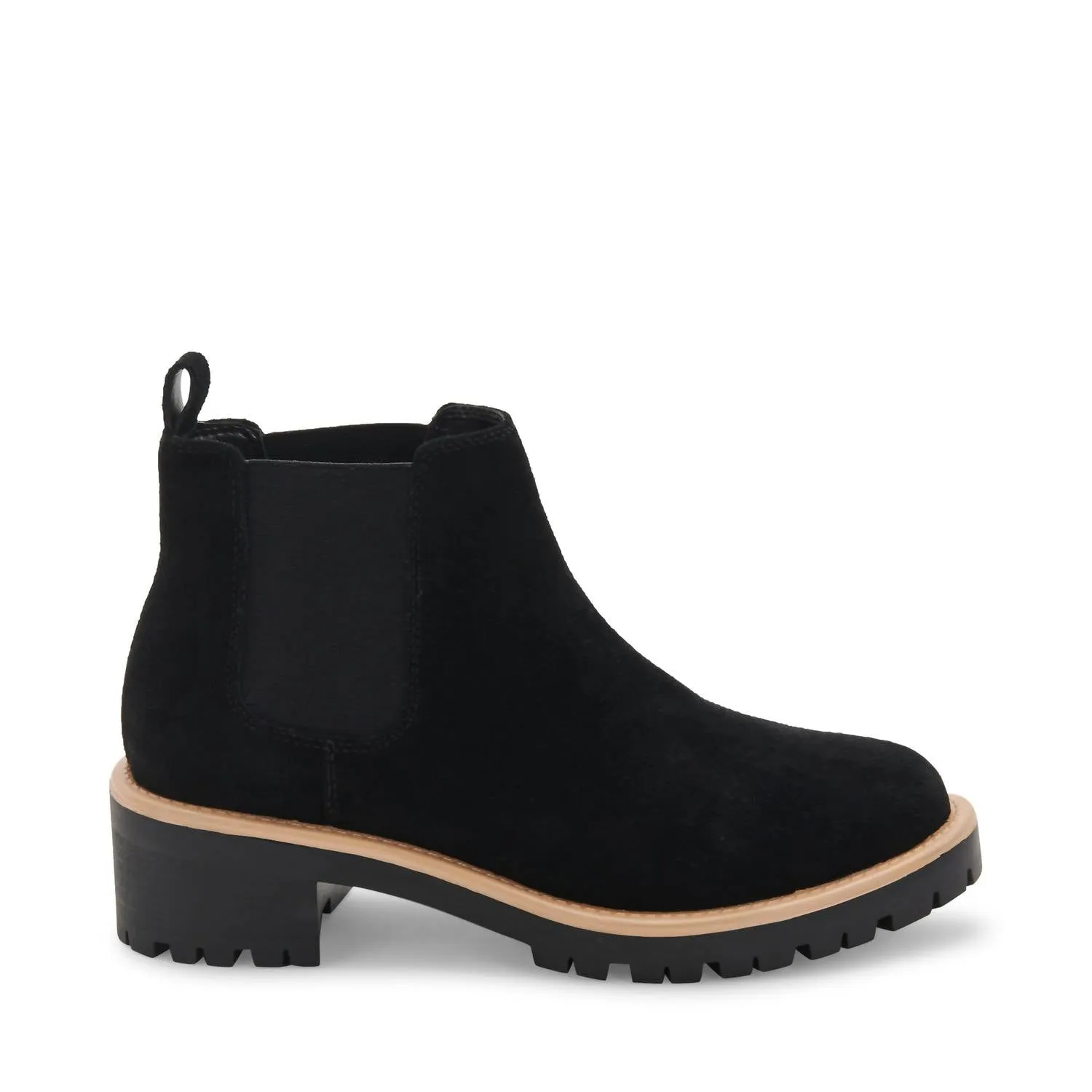Women's Mayes Waterproof Bootie In Black Suede