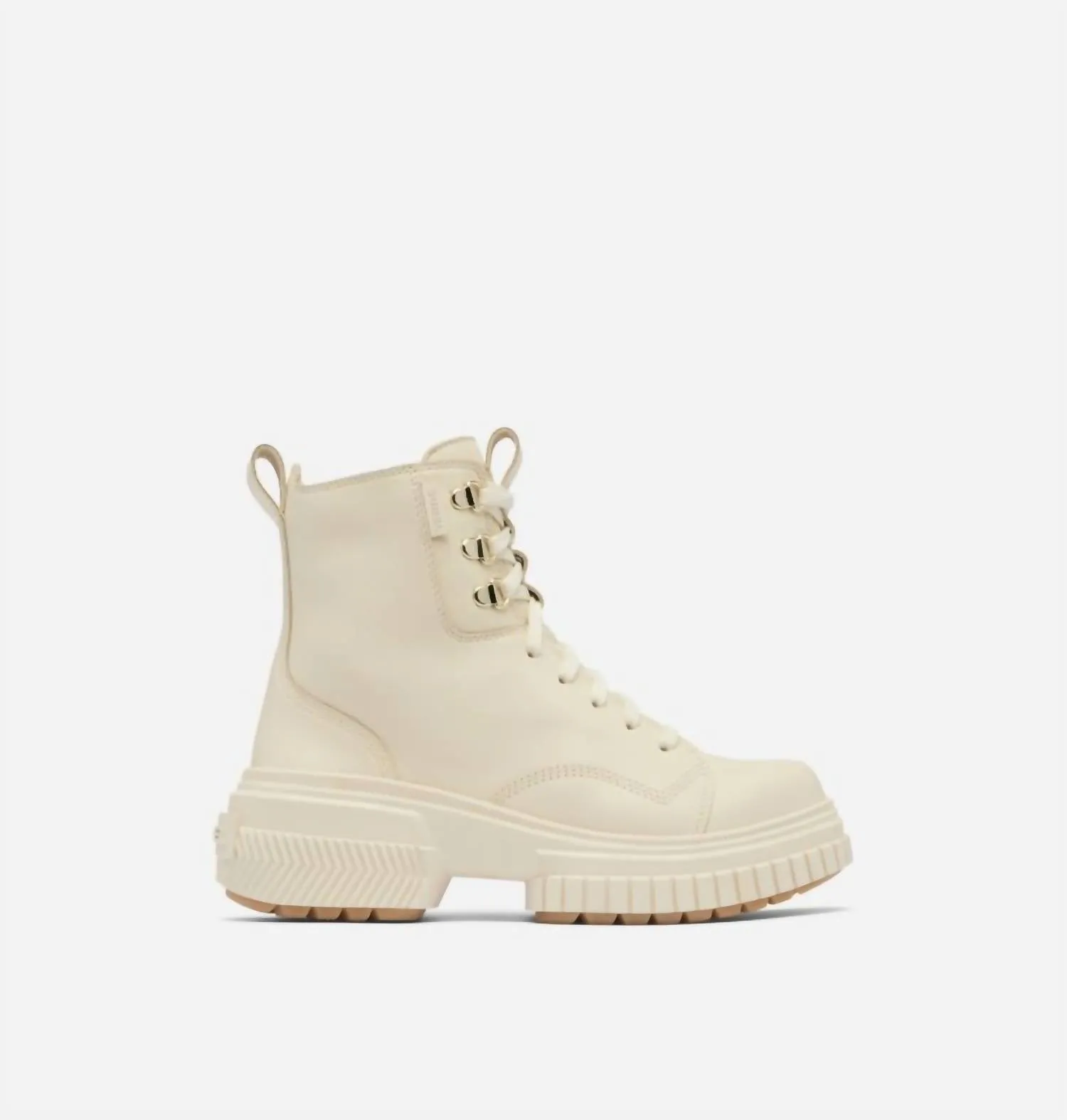 Women's Ona Ave Waterproof Lace Boot In Honey White / Sea Salt
