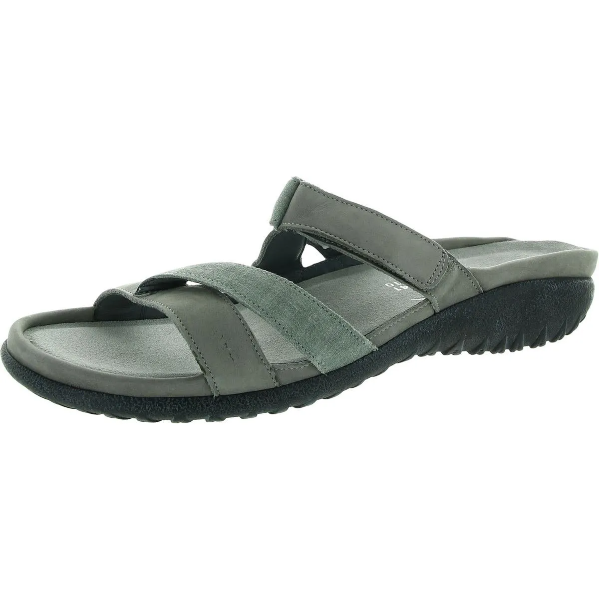 Womens Padded Insole Leather Strappy Sandals