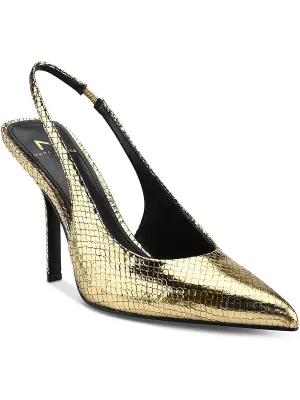 Womens Pointed Toe Sling Back Slingback Sandals
