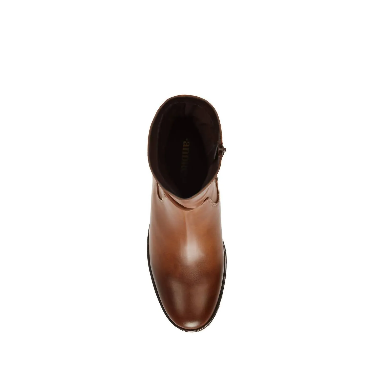 Women's Side Zipper Boots In Honey