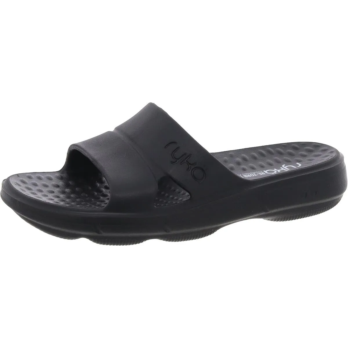 Womens Solid Slide Sandals
