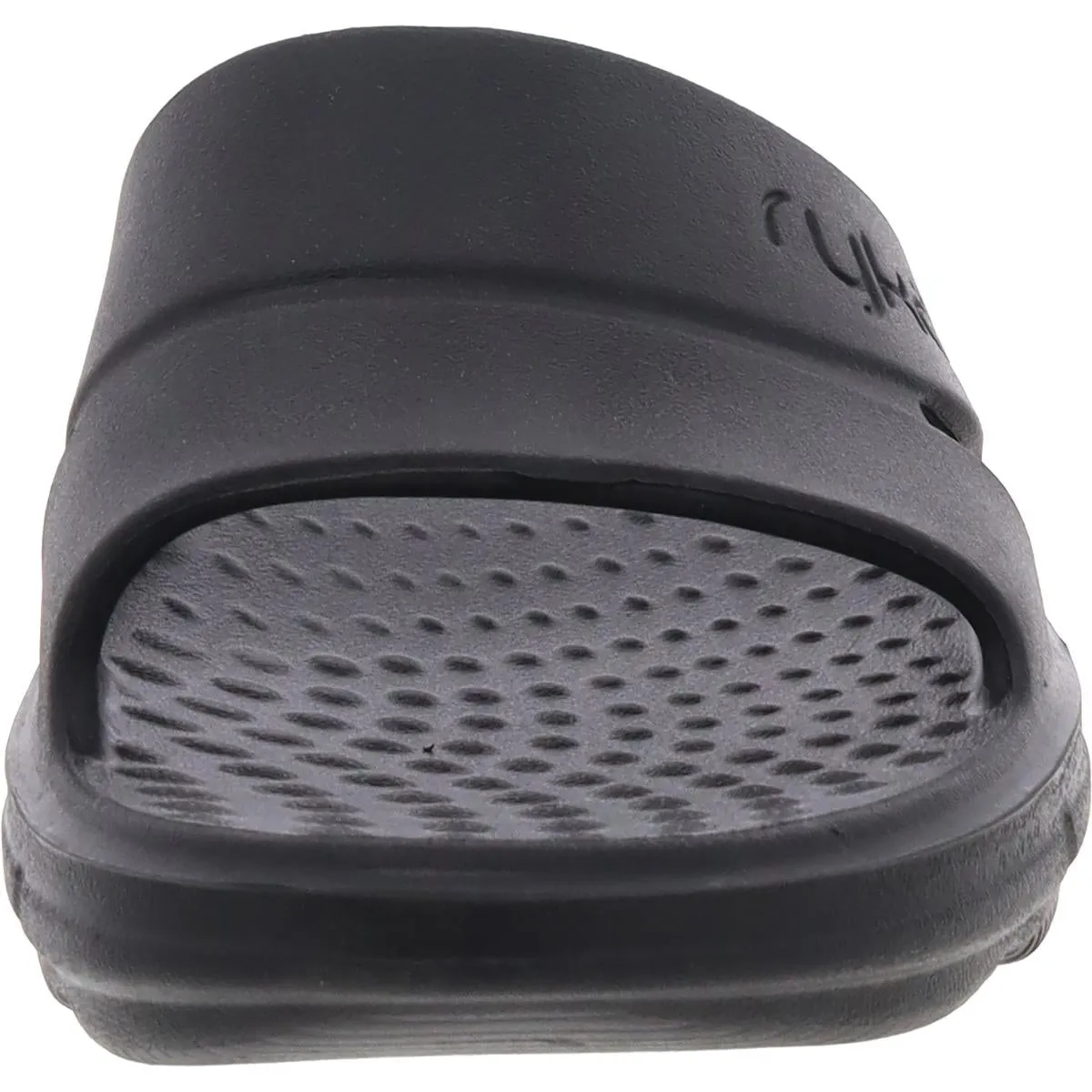 Womens Solid Slide Sandals
