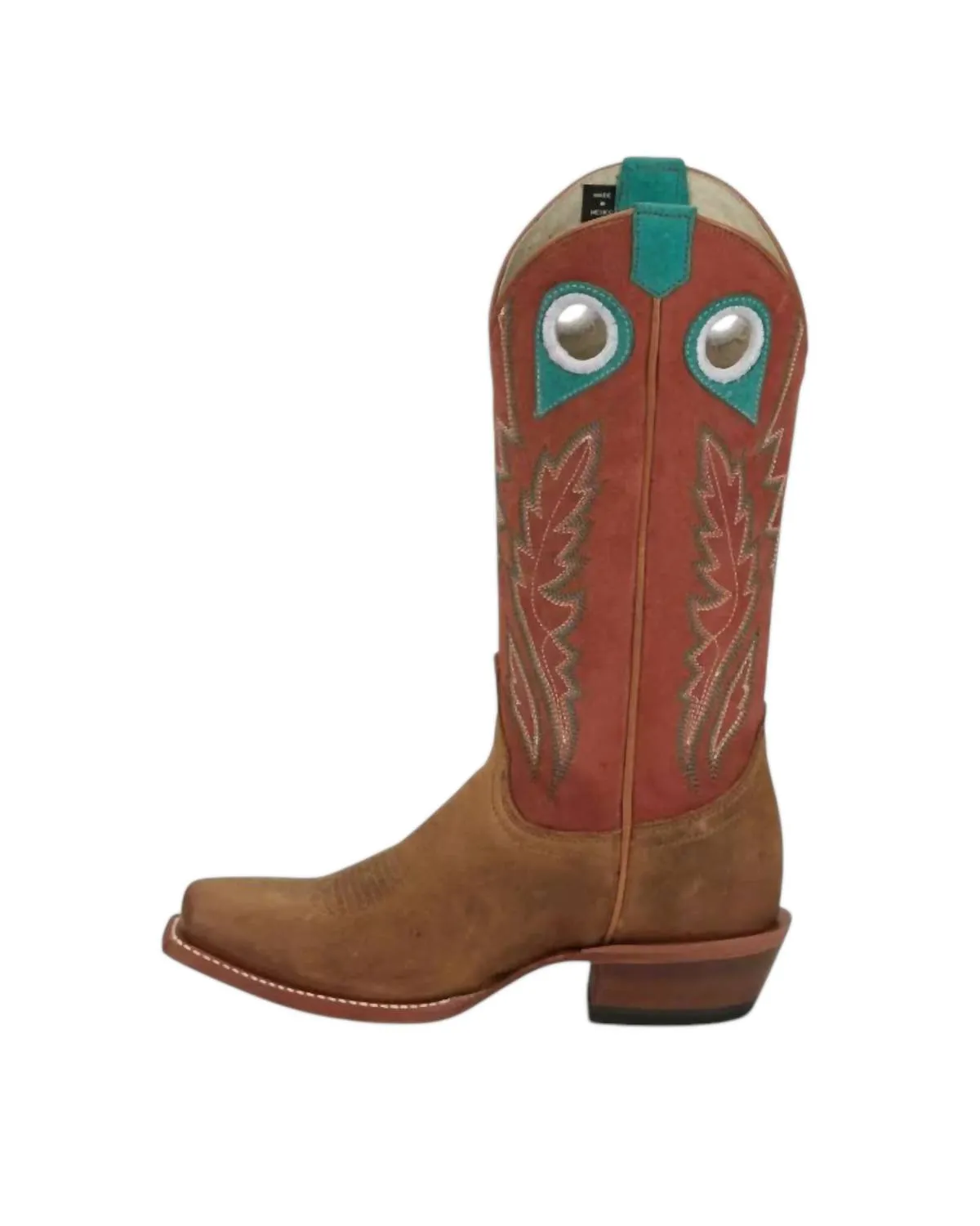 Women's Square Toe Boots In Sunflower Tan
