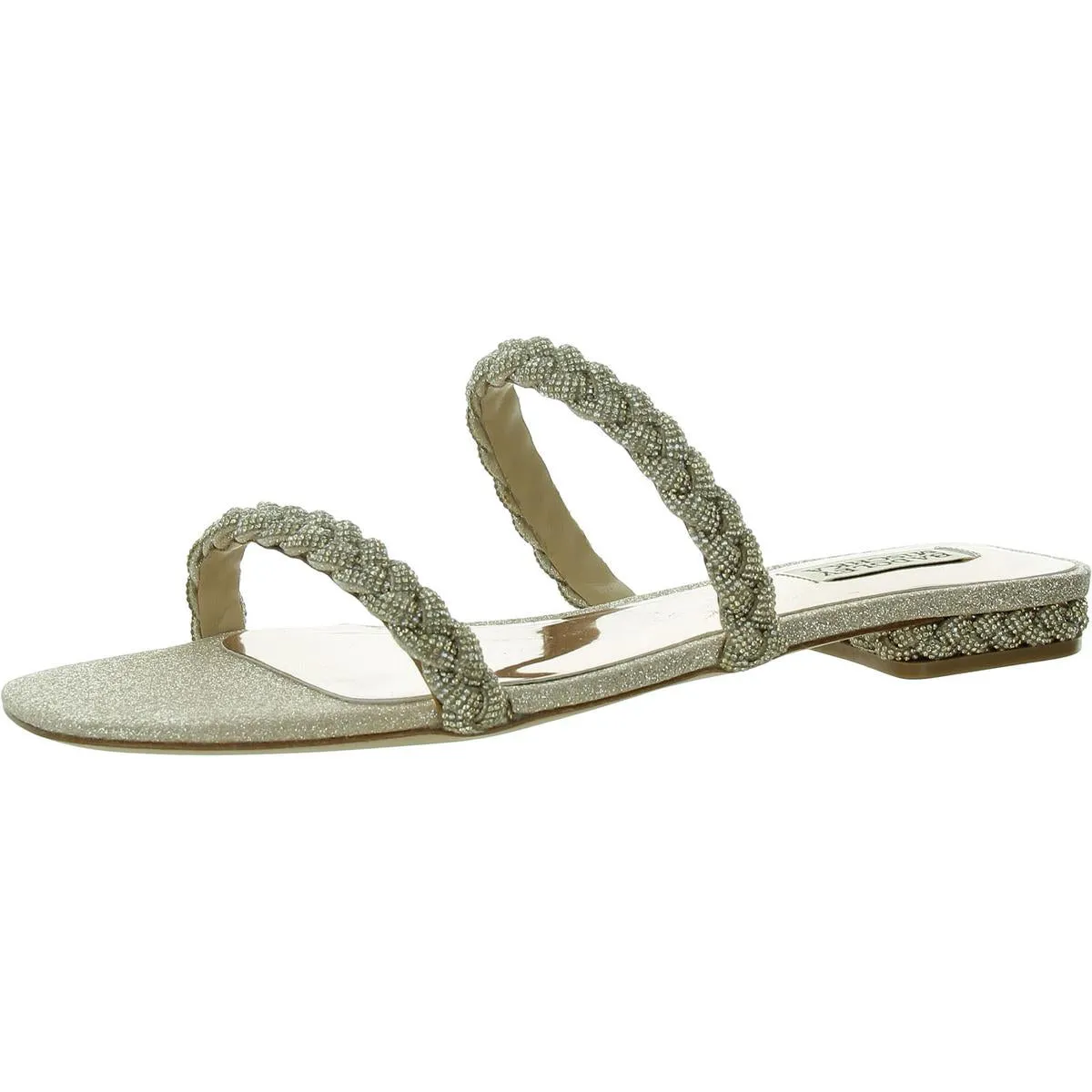 Womens Square toe Dressy Flatform Sandals