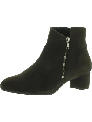 Womens Suede Padded Insole Ankle Boots