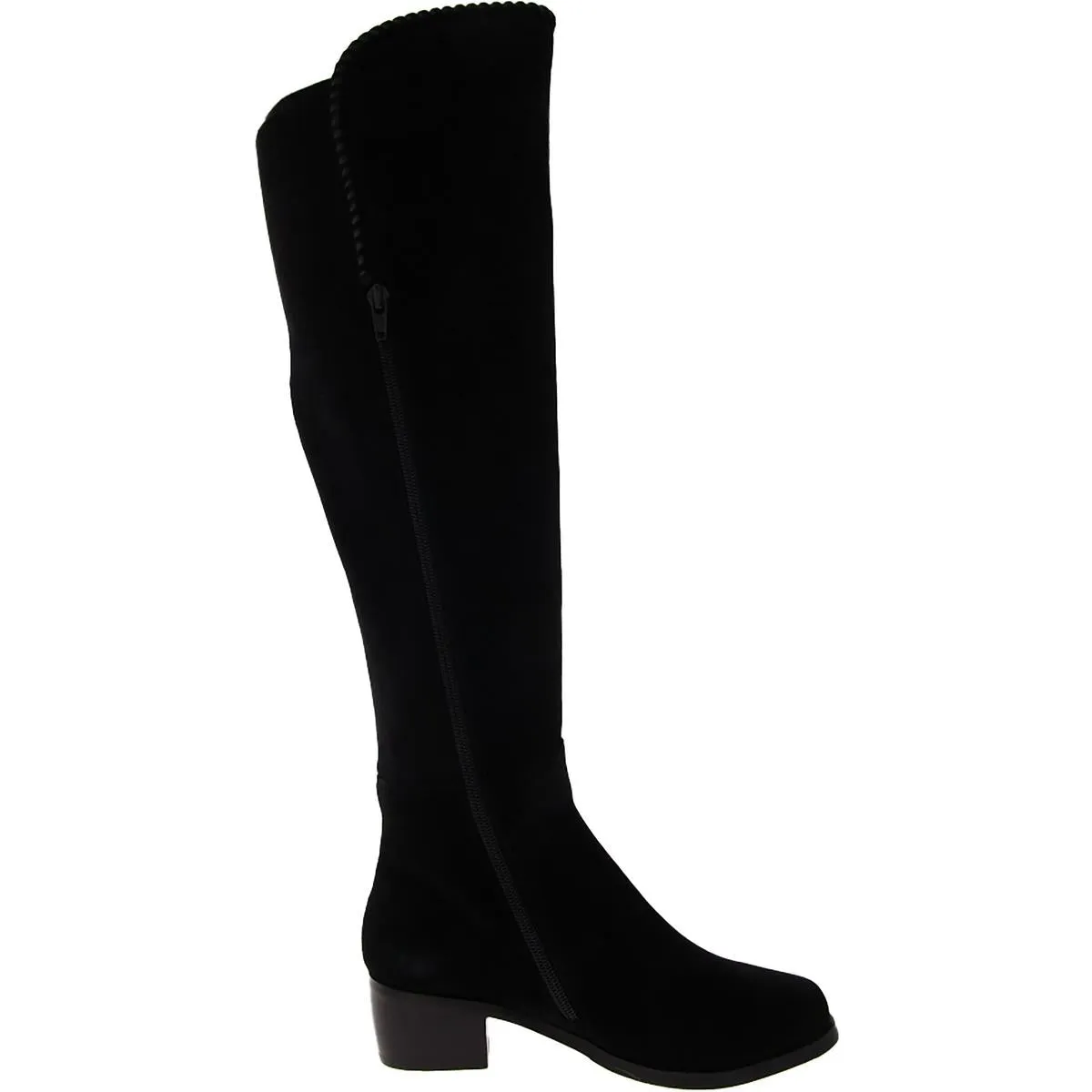 Womens Suede Tall Knee-High Boots