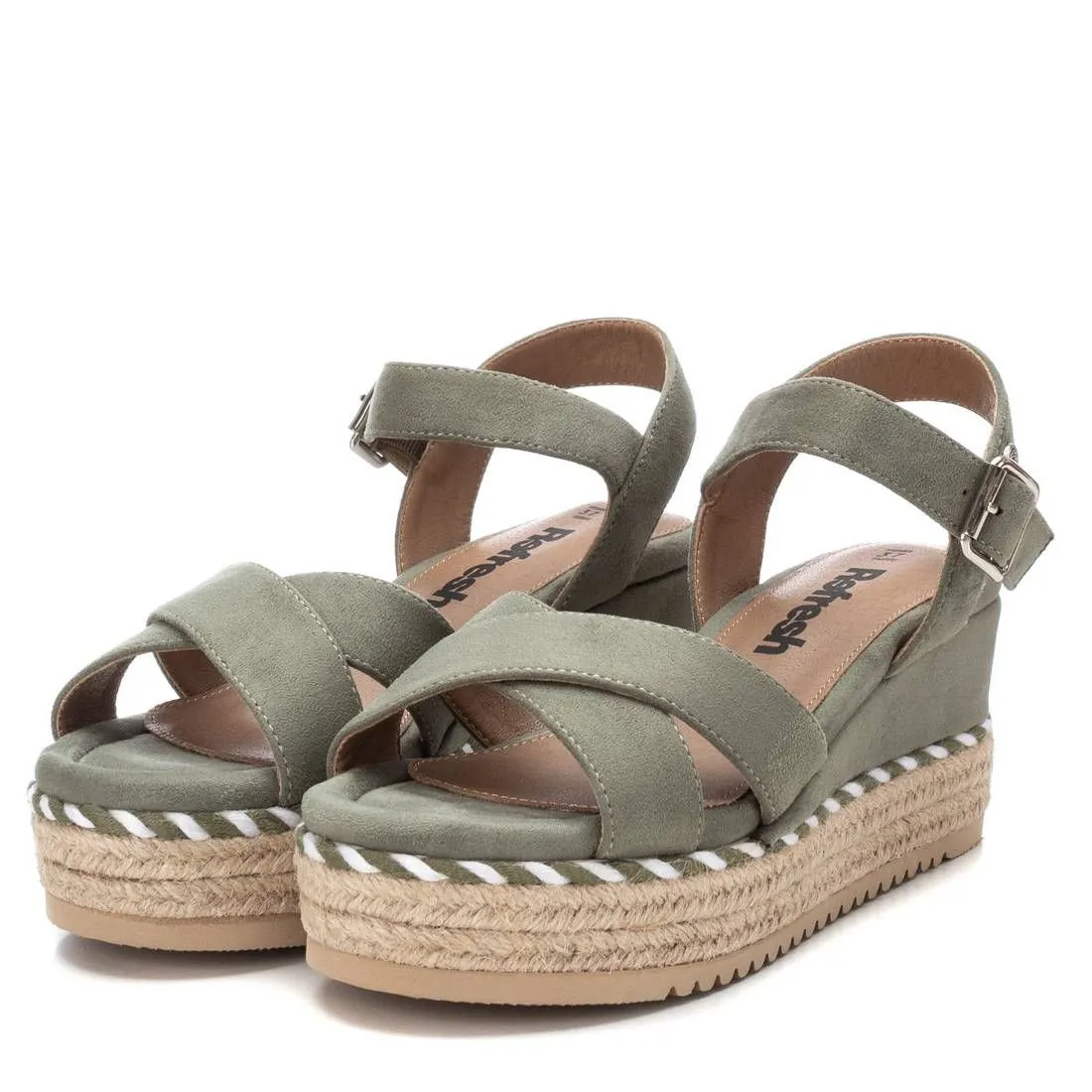 Women's Suede Wedge Sandals By XTI