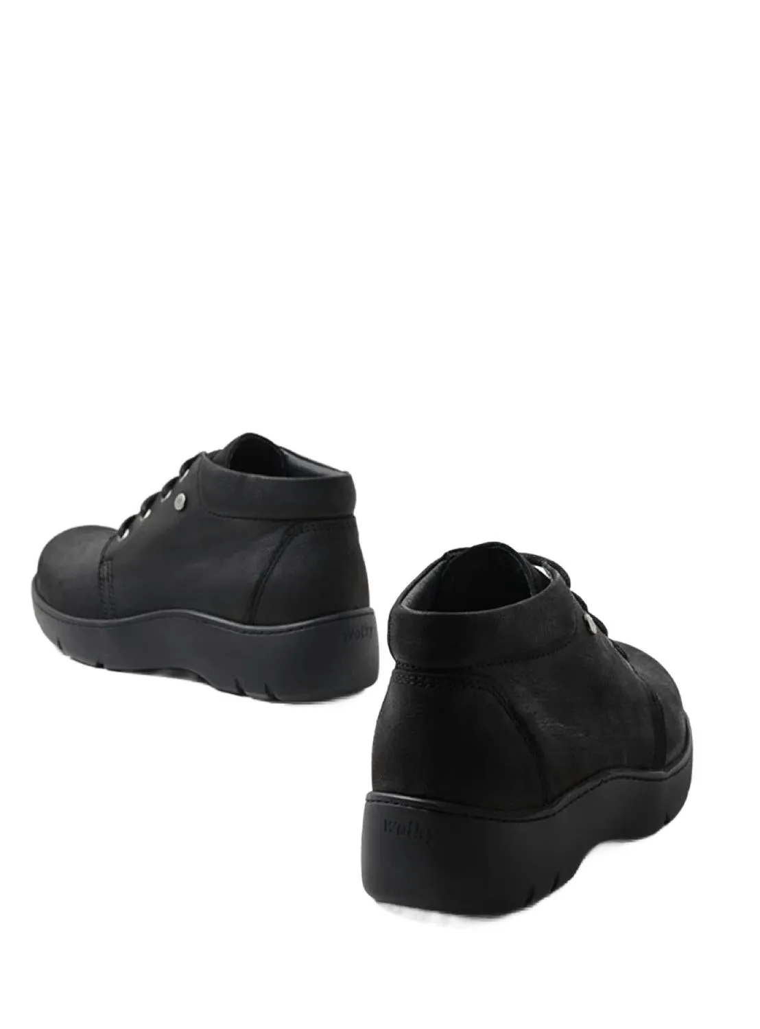 Women's Tarda Shoes In Black Nubuck