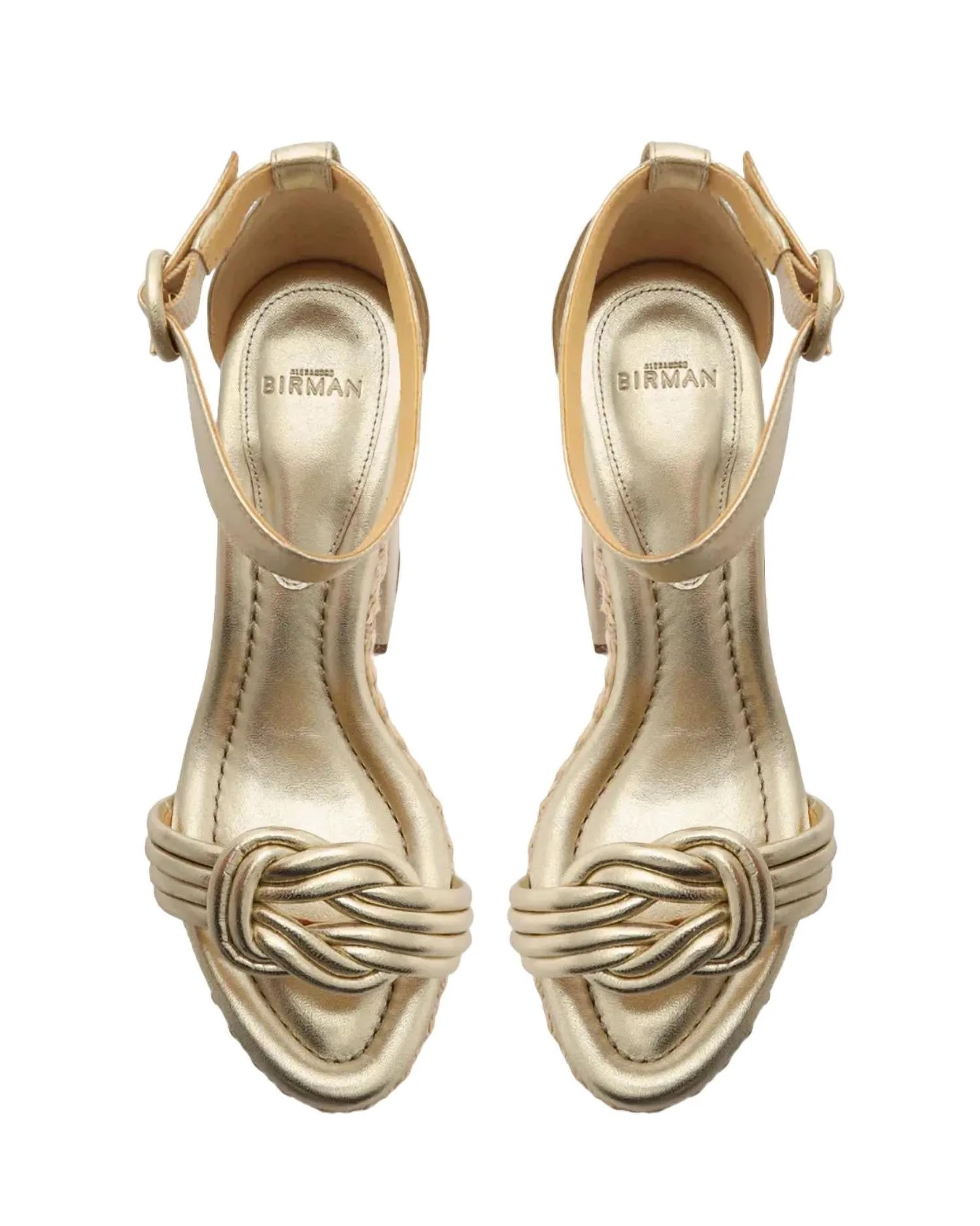 Women's Vicky Ankle Wrap 120 Sandal In Gold