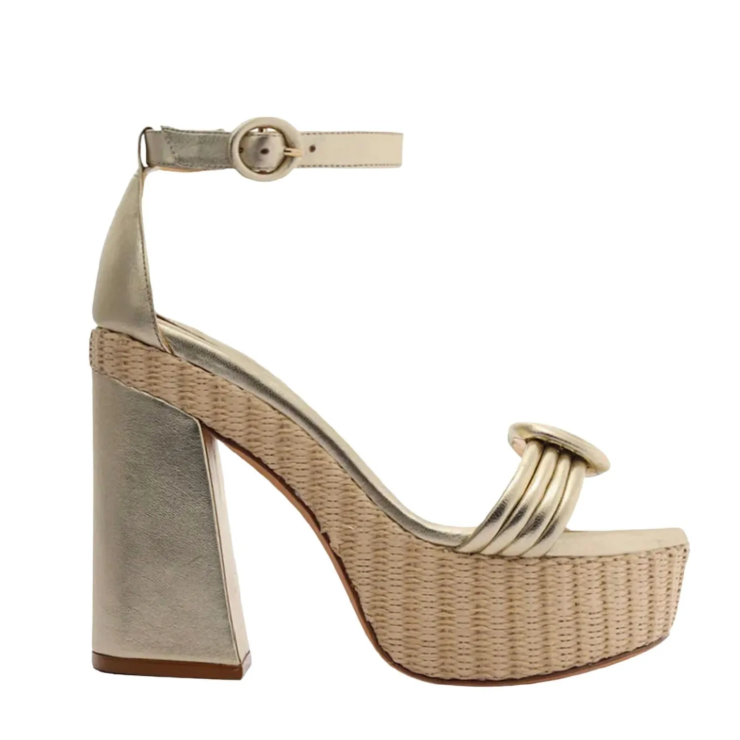 Women's Vicky Ankle Wrap 120 Sandal In Gold