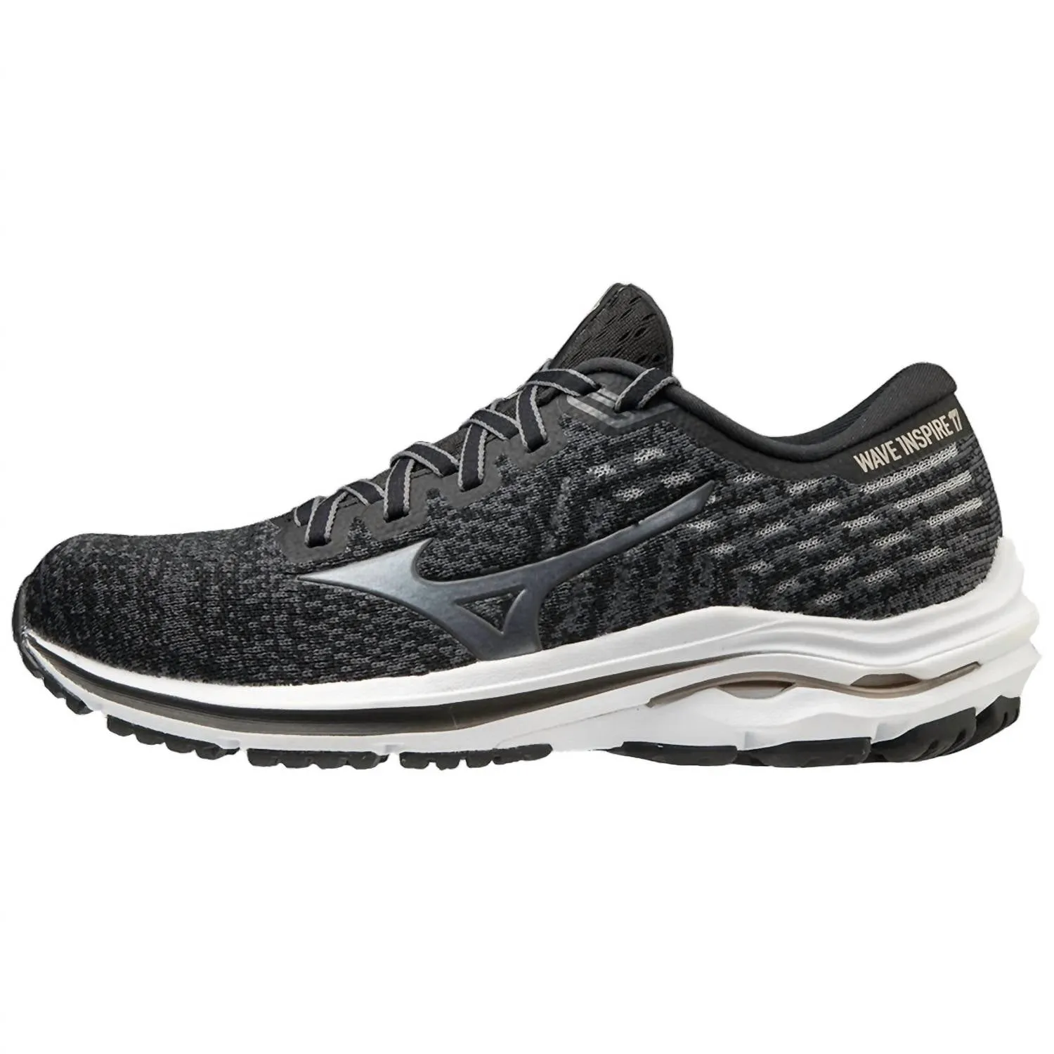 Women's Wave Inspire 17 Shoe In Black/platinum Gold