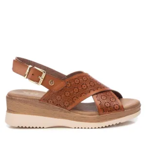 Women's Wedge Sandals In Camel