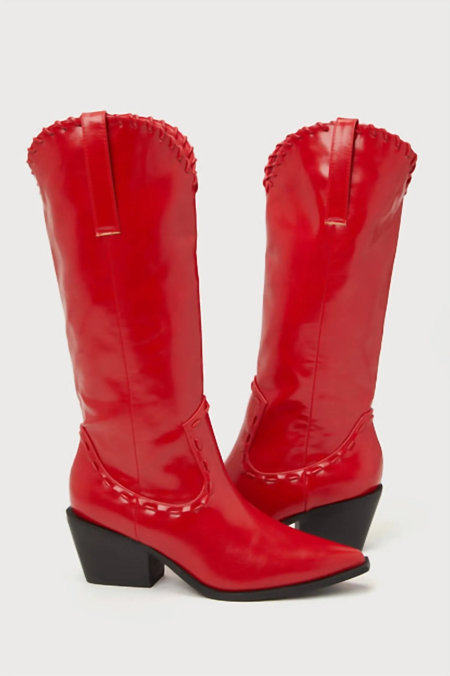 Women's Yanet Boots In Crimson
